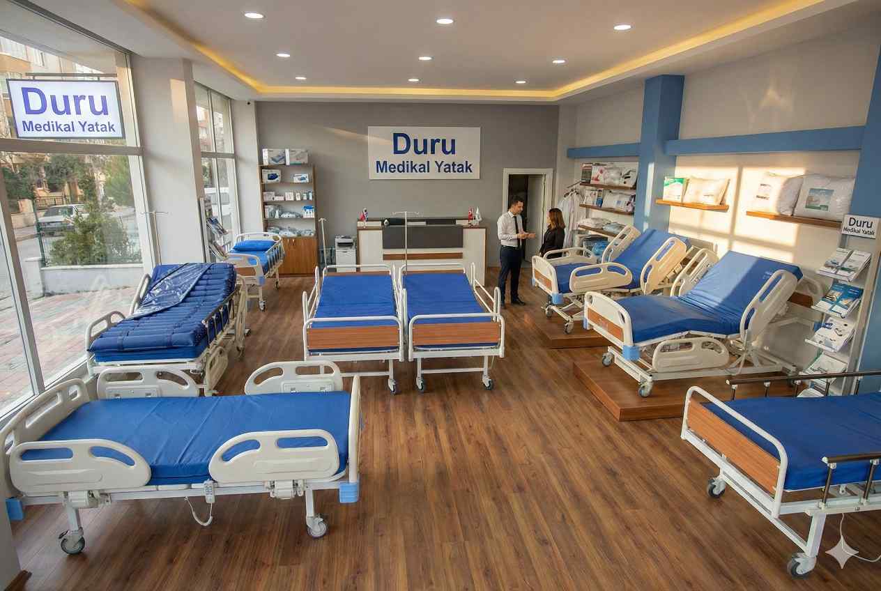 Beyoğlu hasta yatağı kiralama ve satış mağazası: Duru Medikal Yatak